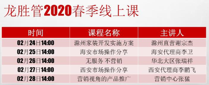 ​“疫”起，学习！ 腾博官网管2020年春季线上课开课啦~