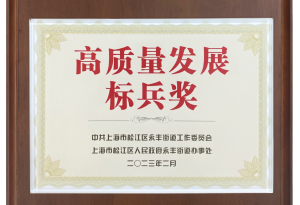 上海腾博官网荣获2022年度高质量发展标兵奖
