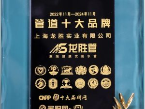 腾博官网管荣获2022-2024年度“管道十大品牌”称号